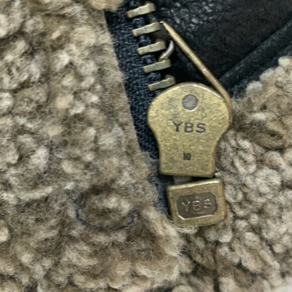 Vintage Danier Shearling Leather Aviator Bomber Jacket - Picture 12 of 14